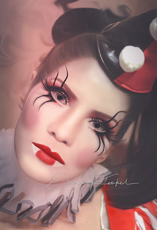 HARLEQUIN CLOWN